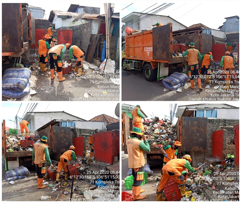 Masa Pandemi COVID-19, Volume Sampah di Jakarta Timur Berkurang 17,34